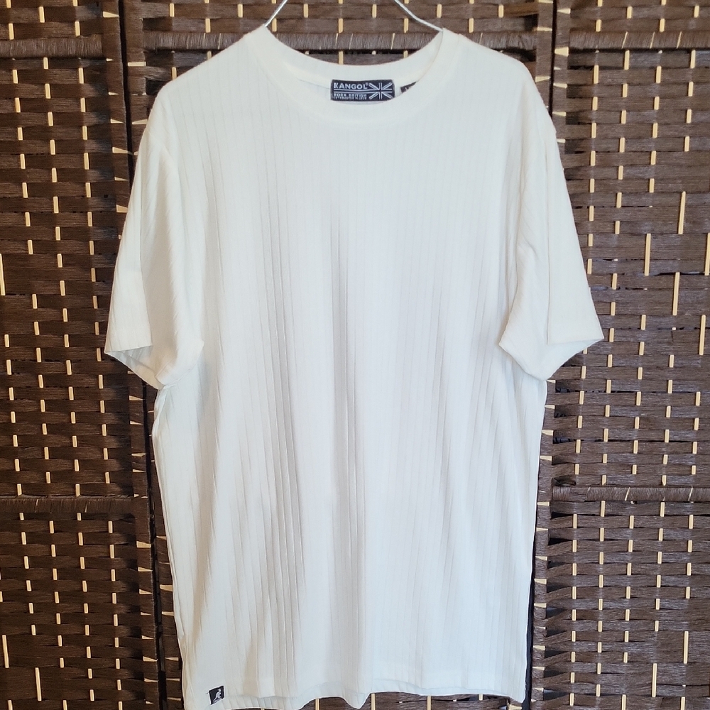 Kangol White Short Sleeve Mens Tee